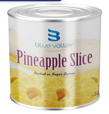 BLUE PINEAPPLE SLICE 850G
