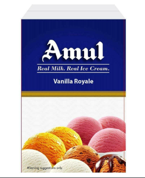 AMUL IC VANILLA 5L*6S
