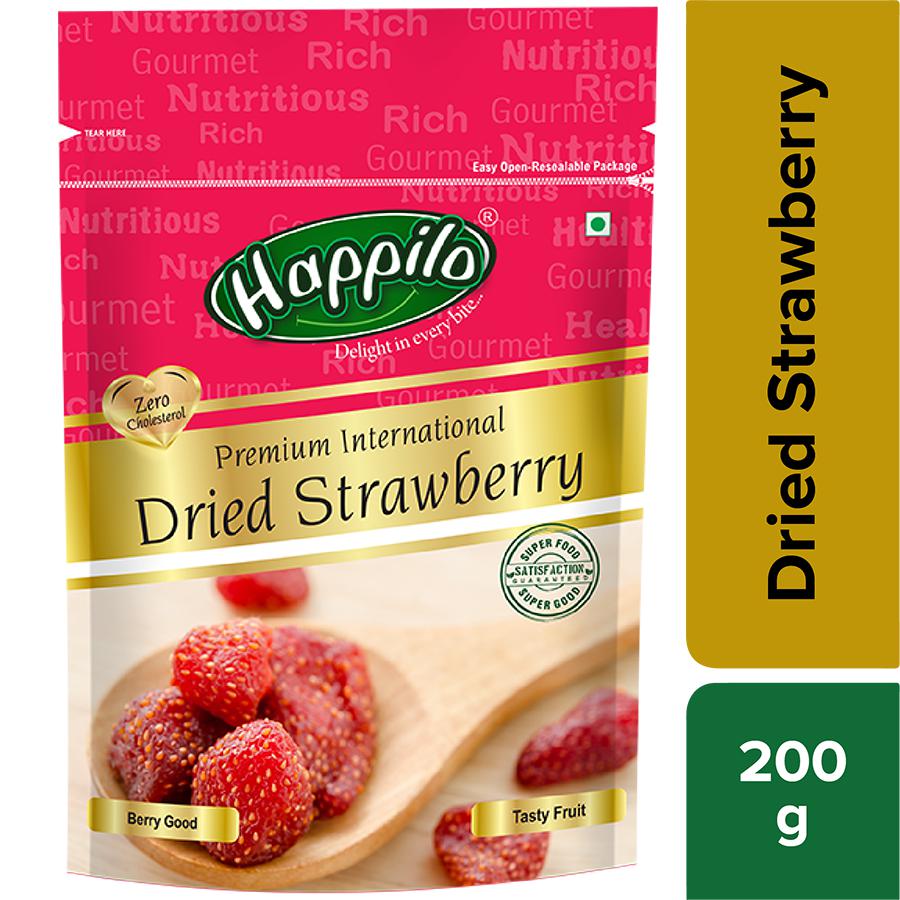 HAPPILO 200G DRIED STRAWBERRY