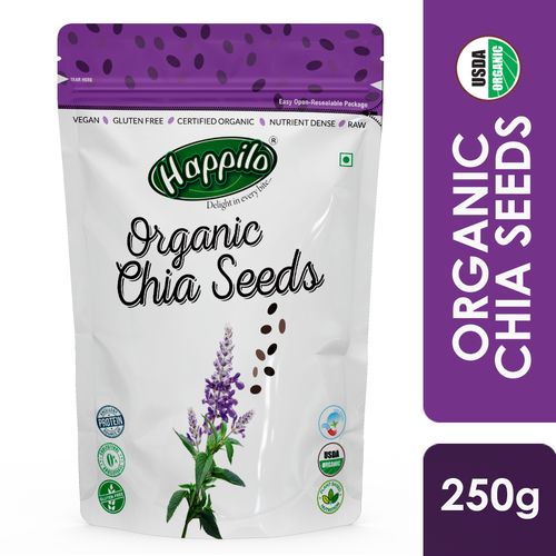 HAPPILO CHIA SEEDS 250G.