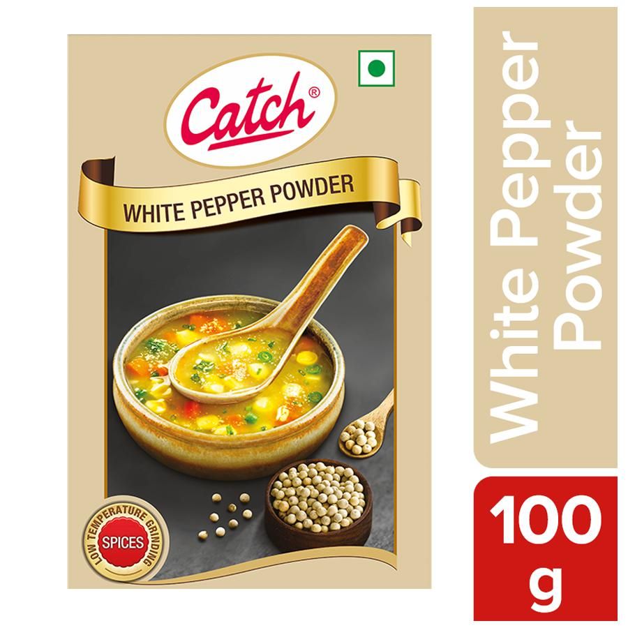 CATCH WHITE PEPPER 100G .