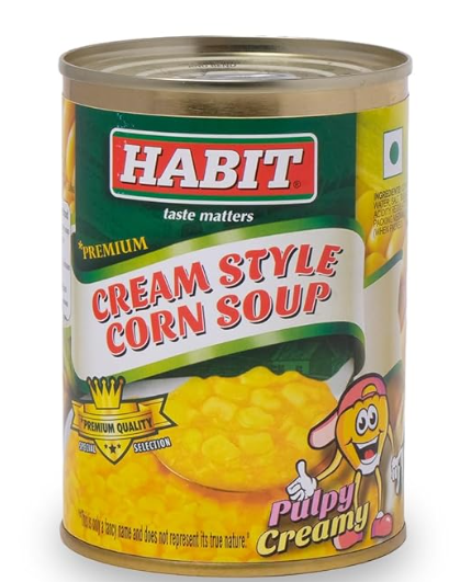 HABIT CREAM STYLE CORN SOUR 400G*24S