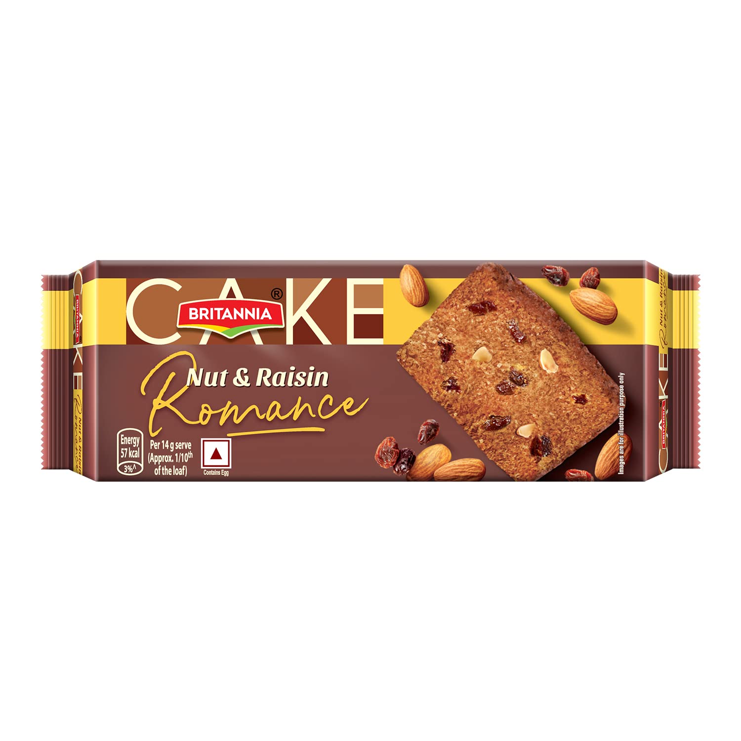 BRITANNIA NUT&RAISIN CAKE 140G