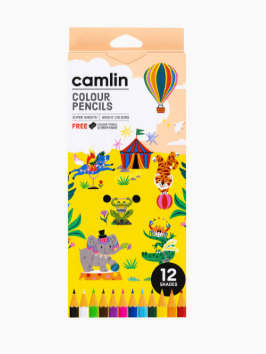 CAMLIN COLOUR PENCILS 12P