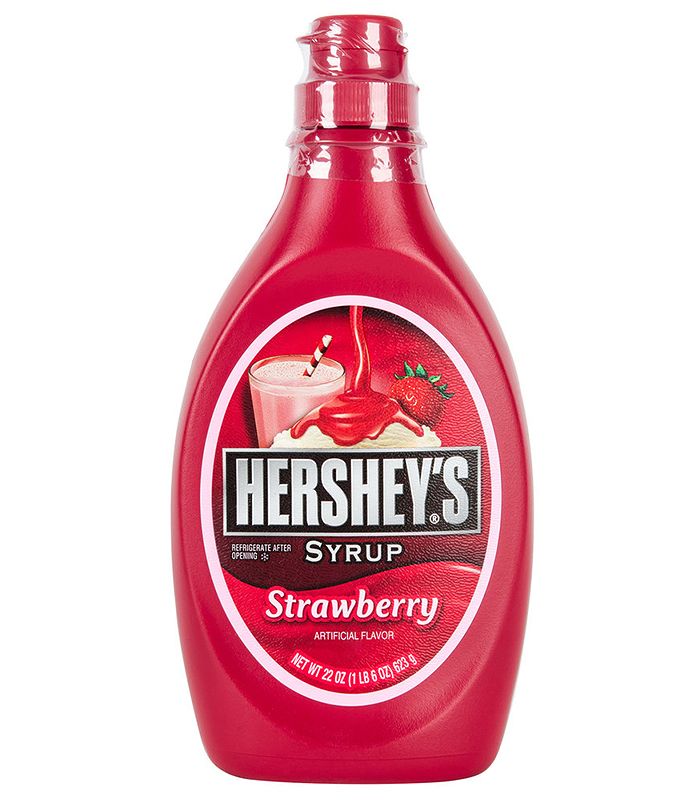 HERSHEY`S SYRUP STRAW 600G .