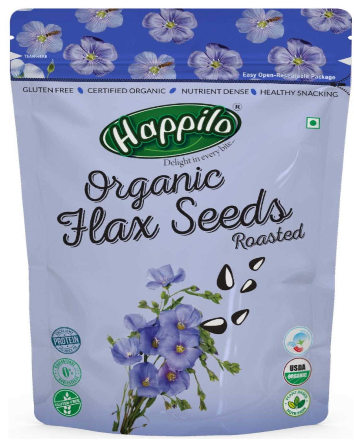 HAPPILO 250G FLAX SEEDS+