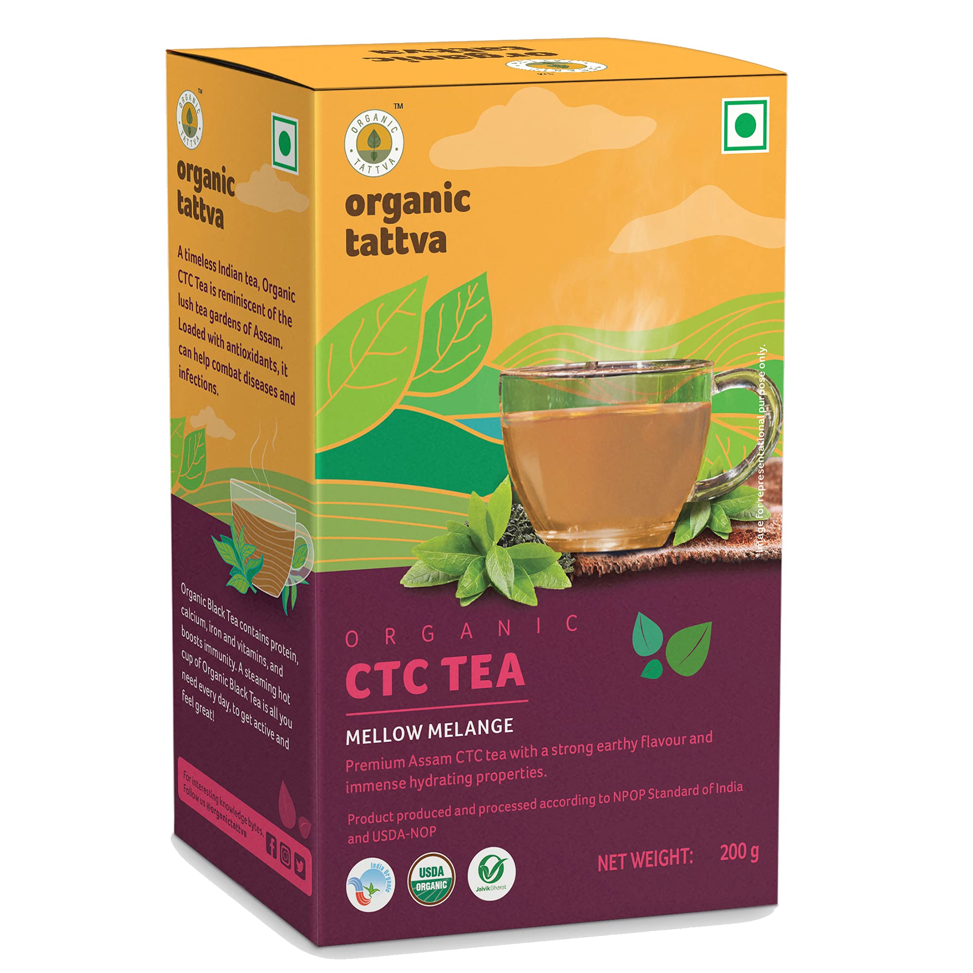 ORG TAT BLACK TEA 200G