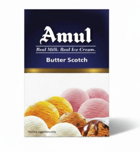 AMUL IC BUTTERSCOTCH 5L *6S
