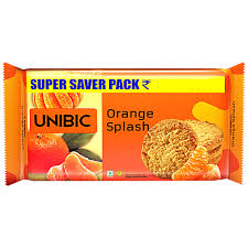 UNIBIC ORANGE SPLASH 130G*72
