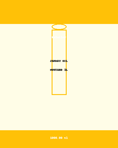 JANMAY OIL MUSTARD 1L