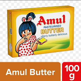 AMUL BUTTER 100G .
