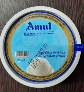 AMUL IC VANILLA 10/