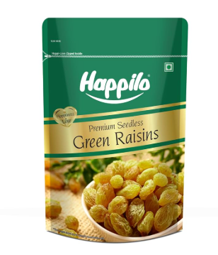 HAPPILO 250G RAISINS GREEN