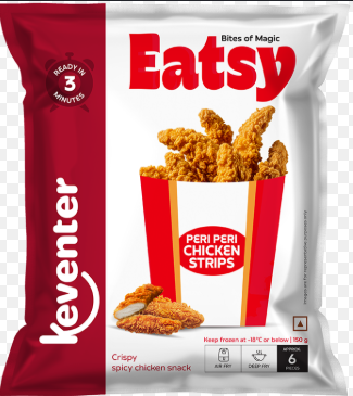 KEVENTER PERI PERI CHICKEN STRIPS150G*14S