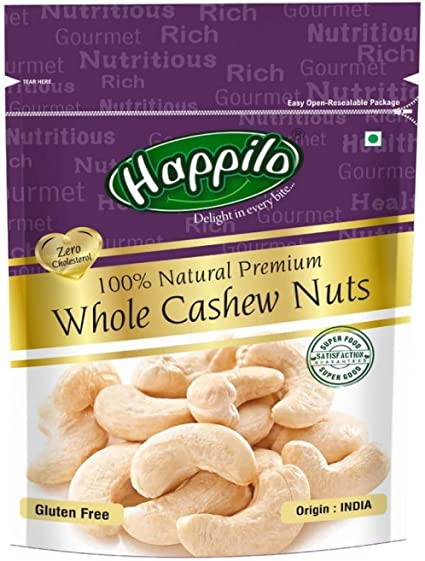HAPPILO 200G CASHEW WHOLE