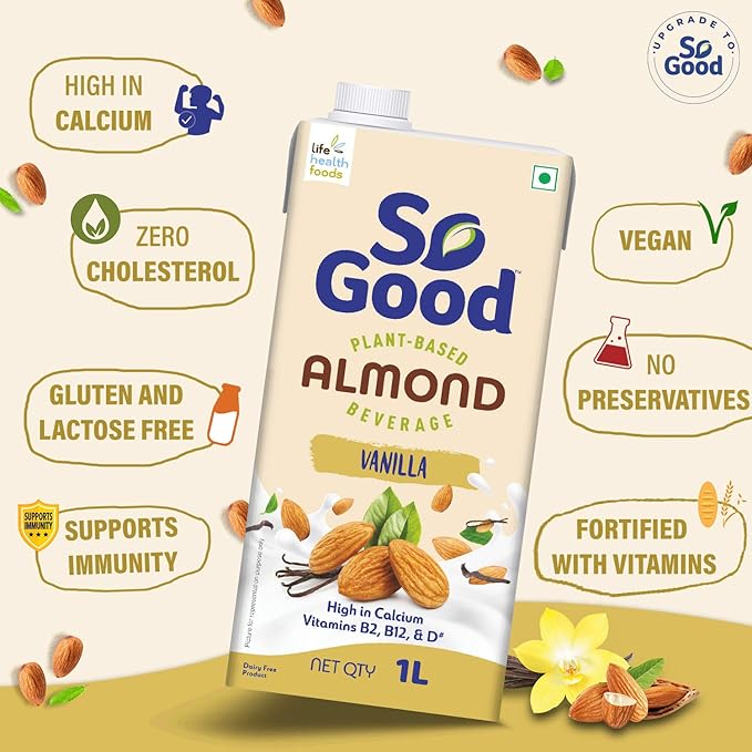 SO GOOD ALMOND UNSWEETENED 1L
