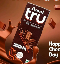 AMUL DRINK TRU CHOCO 150ML
