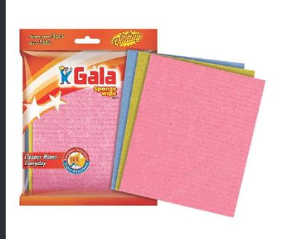 GALA SPONGE WIPE 3P