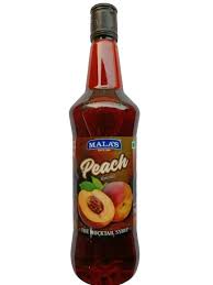 MALA`S SYRUP PEACH 750ML
