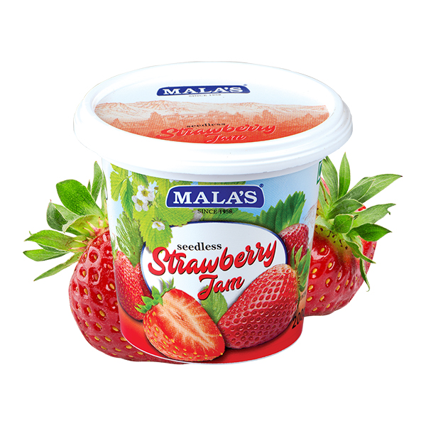 MALA`S JAM STRAW 200G