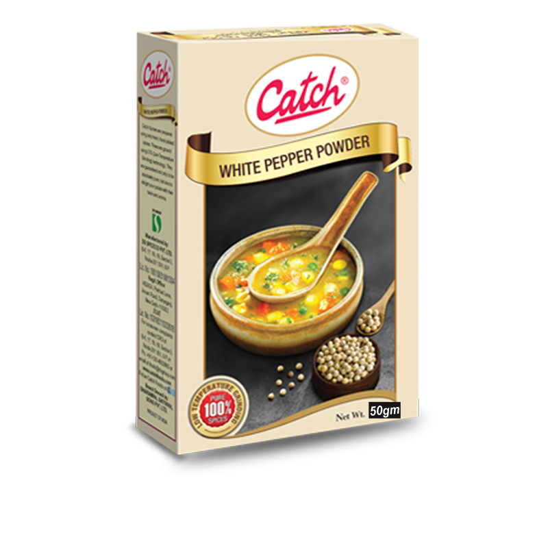 CATCH WHITE PEPPER 50G