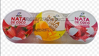 DOLPHIN NATA DE COCO PUDDING 350G*24S