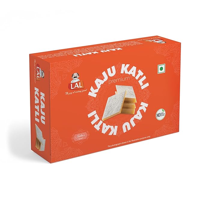LAL KAJU KATLI 200G+