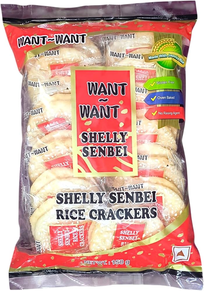 WANT WANT SHELLY 150G*12S