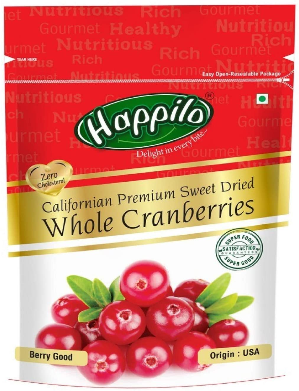 HAPPILO 200G CRANBERRIES