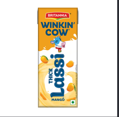 BRITANNIA LASSI MANGO 180ML*30S