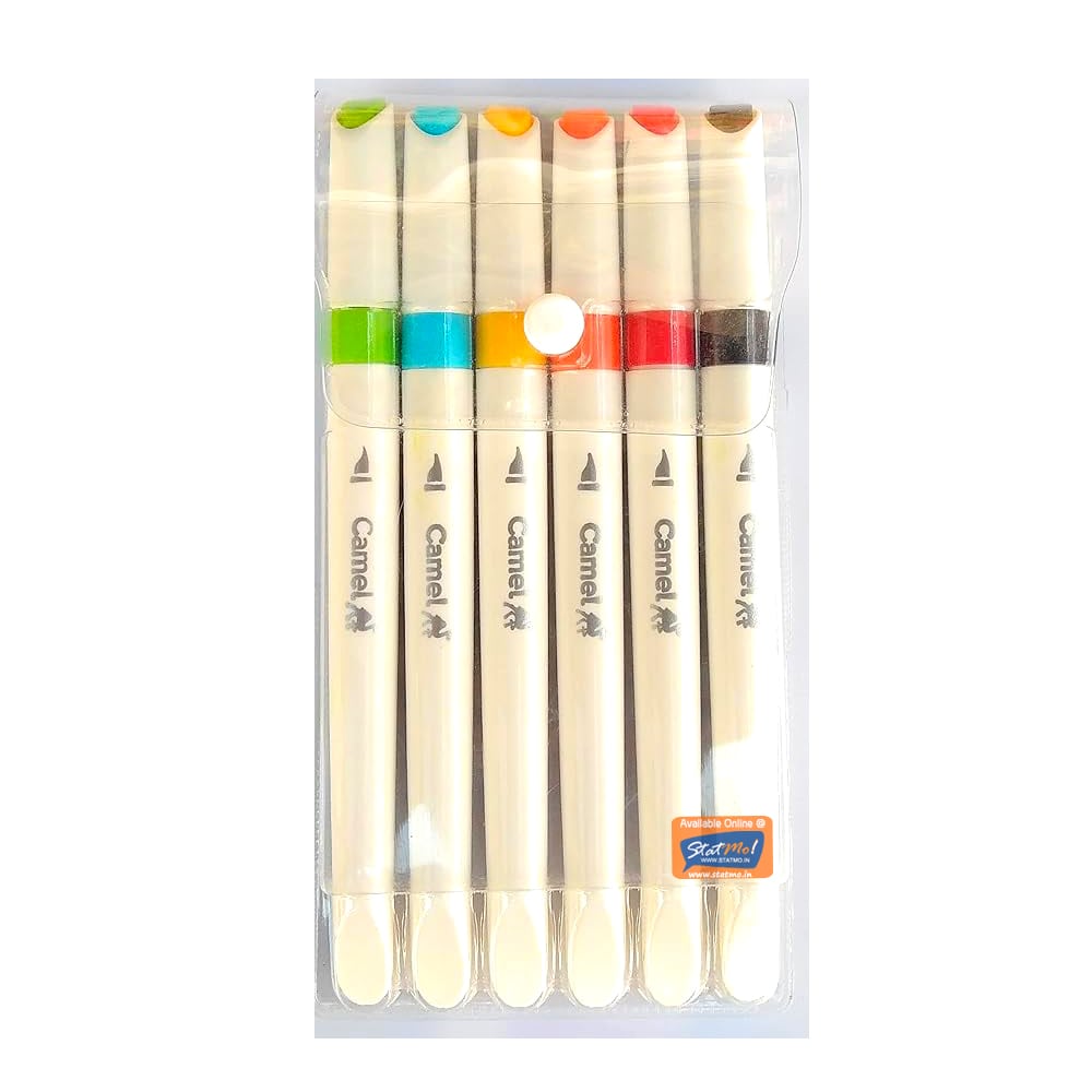 CAMEL BRUSH PENS 6 SHADES
