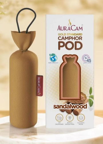 AURACAM CAMPHOR POD SANDAL 1U