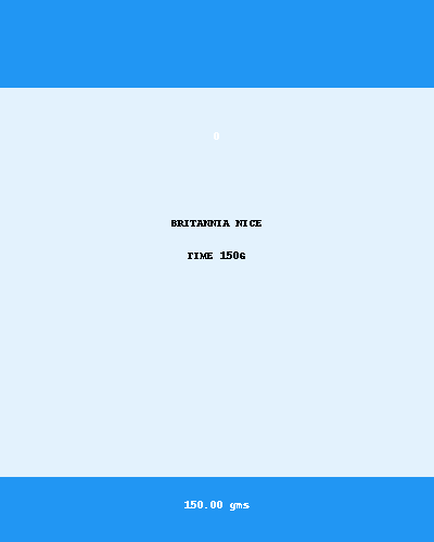 BRITANNIA NICE TIME  150G