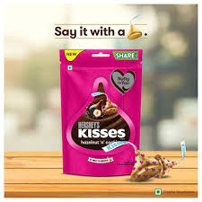 HERSHEY`S KISSES HAZEL 100G