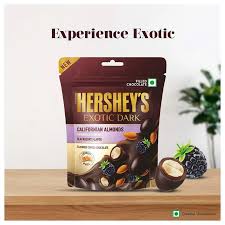 HERSHEY`S DARK CALIFORNIAN ALM 30G