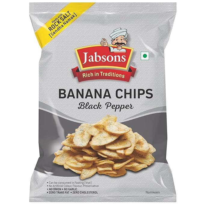 JABSON BANANA CHIPS BPEPPER 150G