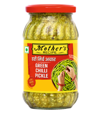 MOTHER PICKLE GREENCHILLI 400G