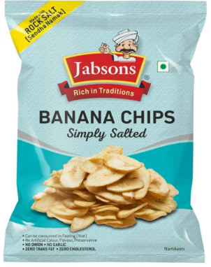JABSON BANANA CHIPS SALTED 150G