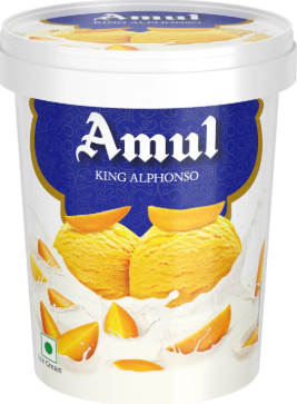 AMUL IC ALPHONSO MANGO 5L*6S