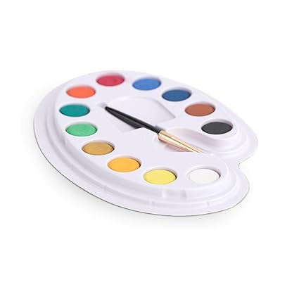 CAMLIN WATER COLOR CAKES 12SH