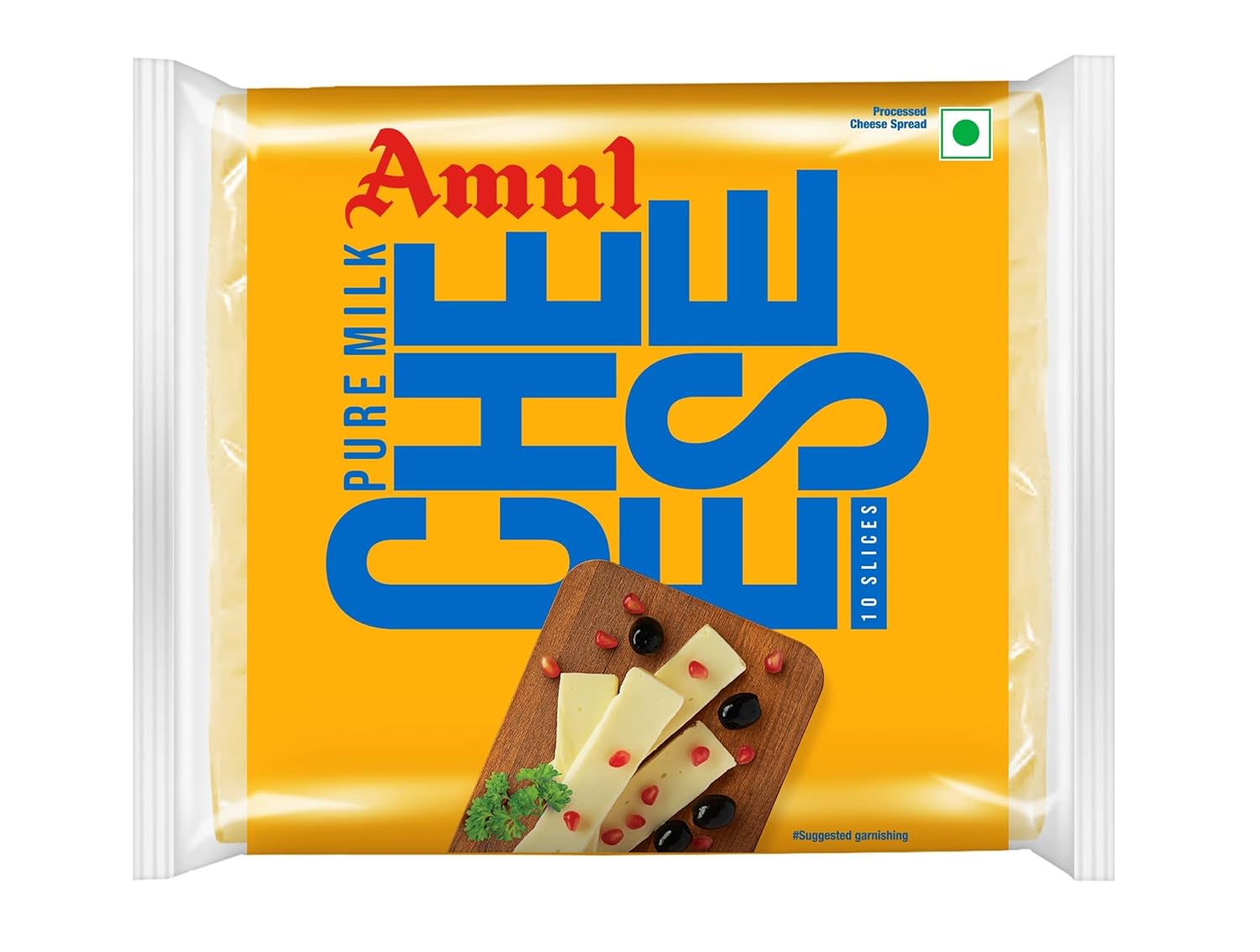 AMUL CHEESE SLICE 200G .