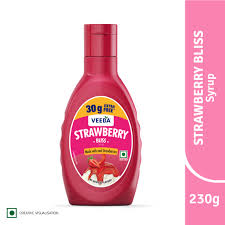 VEEBA SYRUP STRAWBERRY 230G
