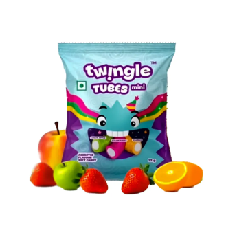 TWINGLE ORANGE TUBES MINI 22GM