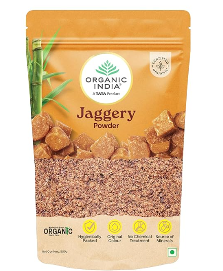 ORGANIC INDIA JAGGERY POWDER 500G*15S