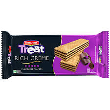 BRITANNIA WAFERS CHOCO 10/