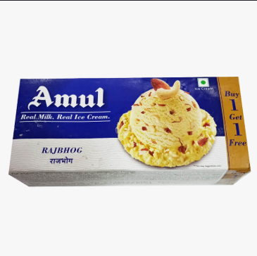 AMUL IC RAJ BHOG 750ML*19S