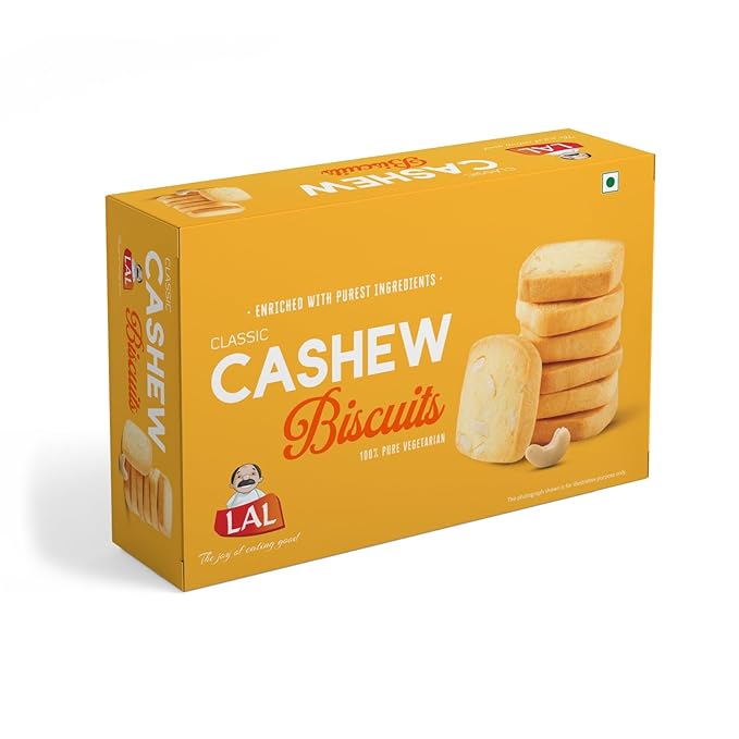 LAL CASHEW BISCUITS 400G