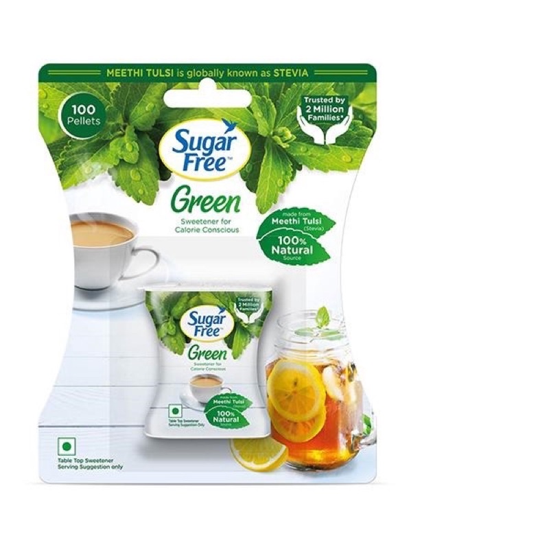 SUGARFREE NATURA GREEN  200ML