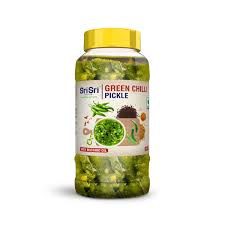 SRI PICKLE GREEN CHILLI 500G