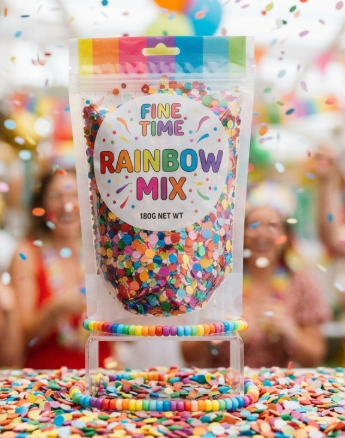 FINE TIME RAINBOW MIX 180G